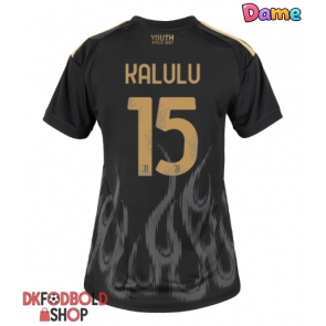 Juventus Pierre Kalulu #15 Tredje trøje Dame 2026-27 Kort ærmer